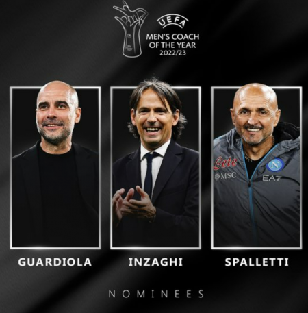 اليويفا تُعلن عن مرشحي جائزة أفضل مدرب في أوروبا لعام 2022/23